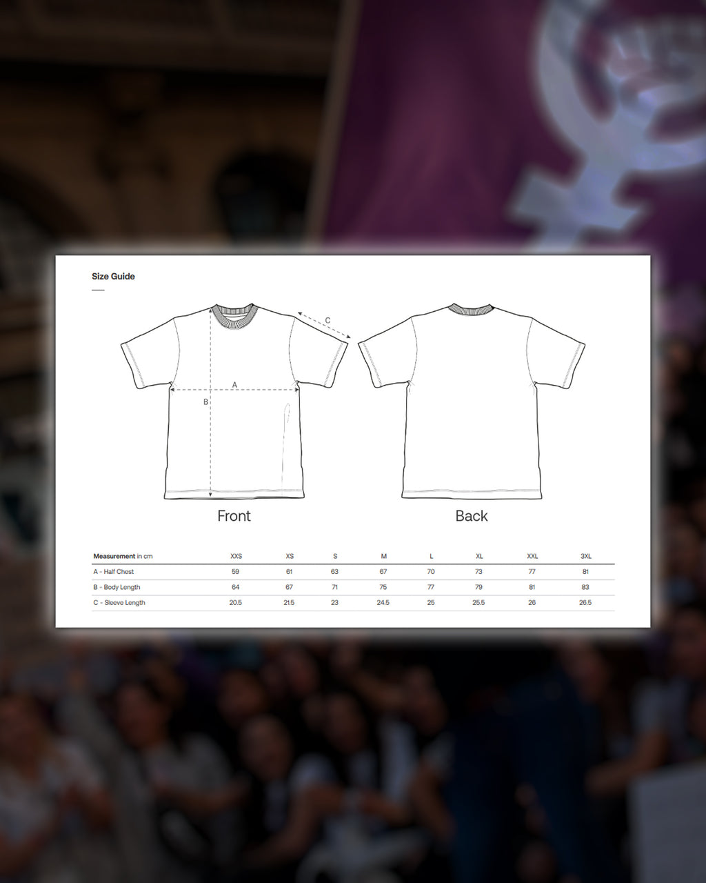 oversized Shirt „a feminist attitude“ natural raw