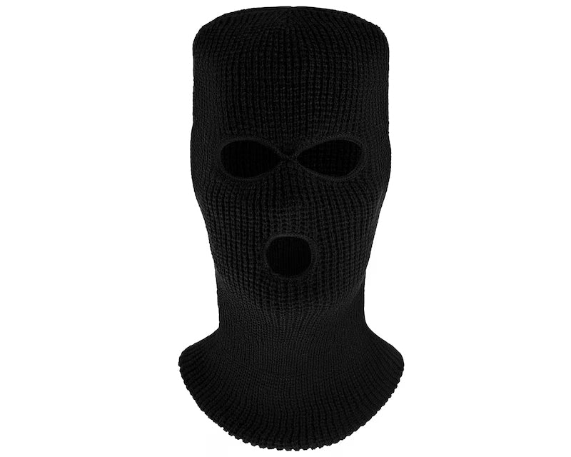 Balaclava 3-Loch, gestrickt