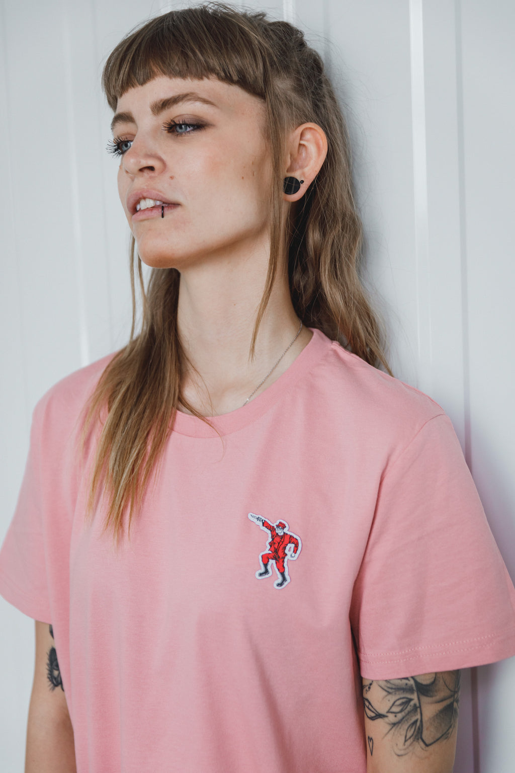 kleid "Dolchstoßer" - rose (KNFRNT)