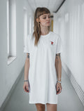 kleid "Dolchstoßer" - white (KNFRNT)