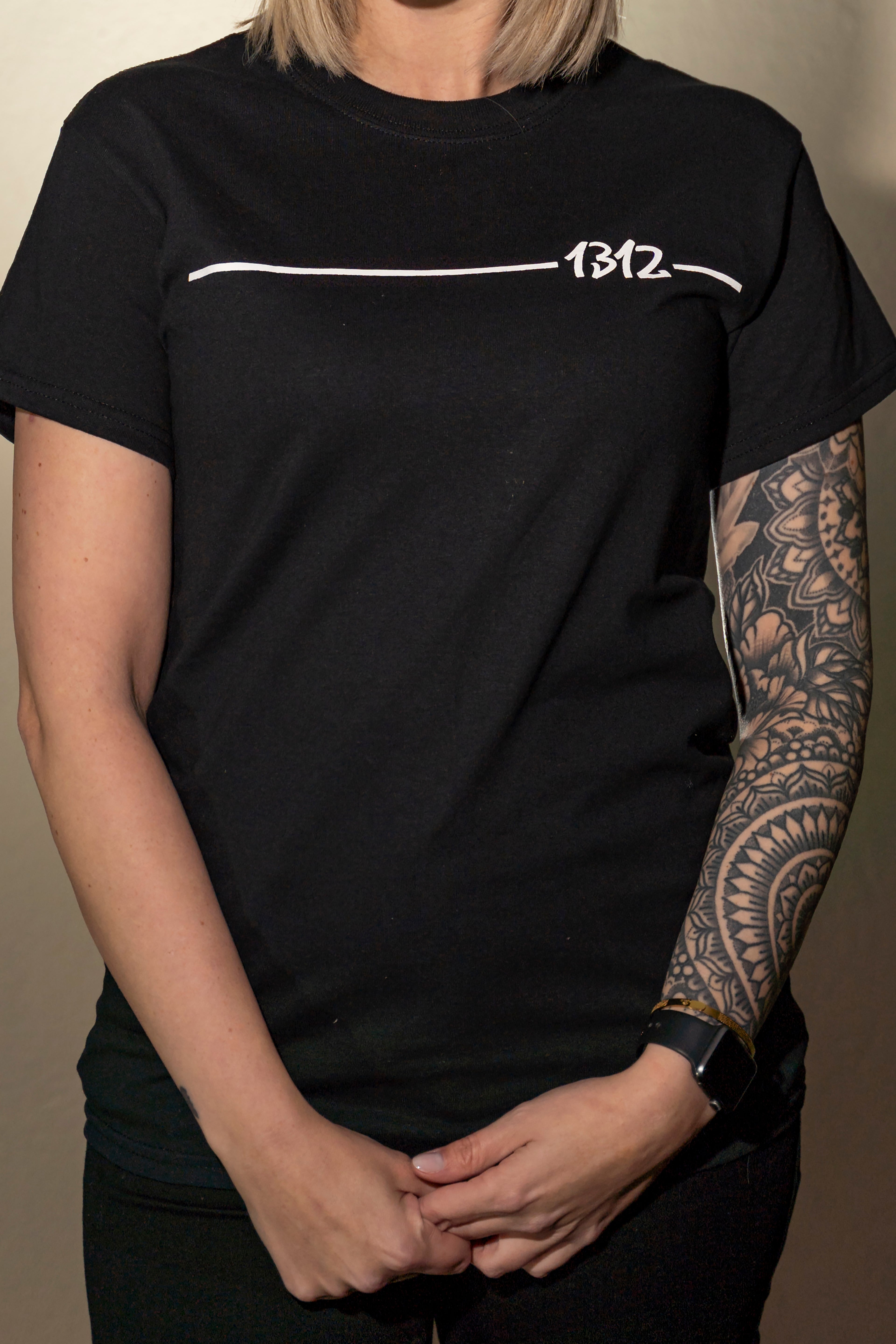 unisex shirt "1312" black