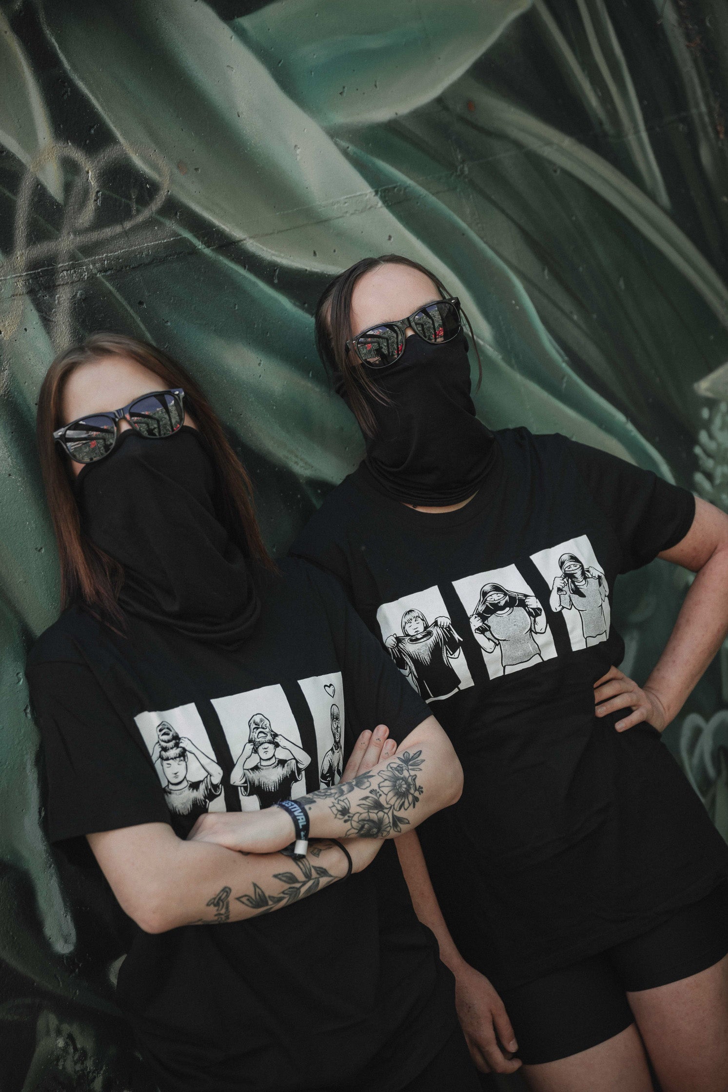 unisex shirt "balaclava"
