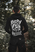 unisex hoodie "angry antifascist"