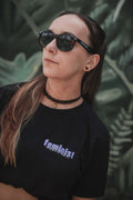 unisex shirt "feminist attitude"
