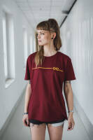 Shirt &quot;1312&quot; - burgundy