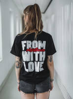 Shirt &quot;FromResistanceWithLove&quot; - black unisex XL