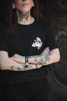 Shirt &quot;Kein Freund - Kein Helfer&quot; - black unisex 3XL