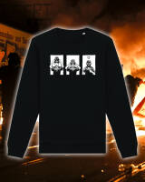 Sweater &quot;Balaclava&quot; - black unisex S