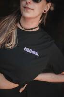 Shirt &quot;angry feminist.&quot; unisex S