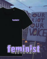 Shirt &quot;feminist attitude.&quot; unisex XL